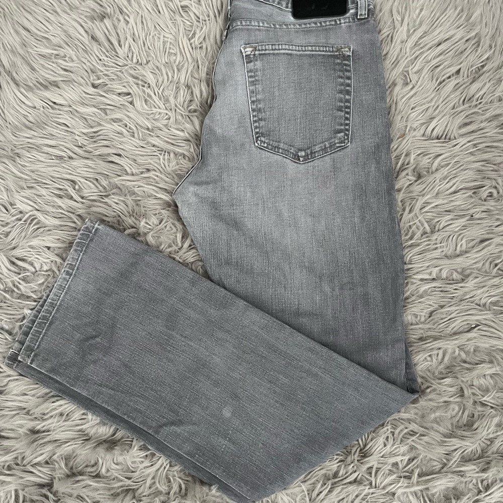 Eddie Bauer Gray Straight Jeans (34)